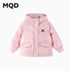 【秒1】【MQD】女童复古老花字母俏皮柔美连帽羽绒服 商品缩略图4