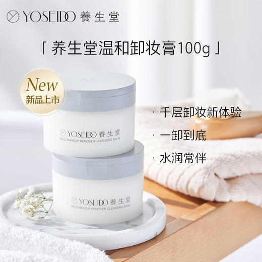 【双十一员工内购】养生堂天然桦树汁温和水润卸妆膏 100g   买一送一 商品图3