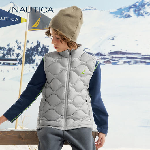 NAUTICA诺帝卡童装 梭织羽绒马甲 NK330305 商品图6