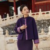 西子/锦绣含章100羊毛呢拼宋锦手工盘扣新中式外套/WTTJ0803 商品缩略图0