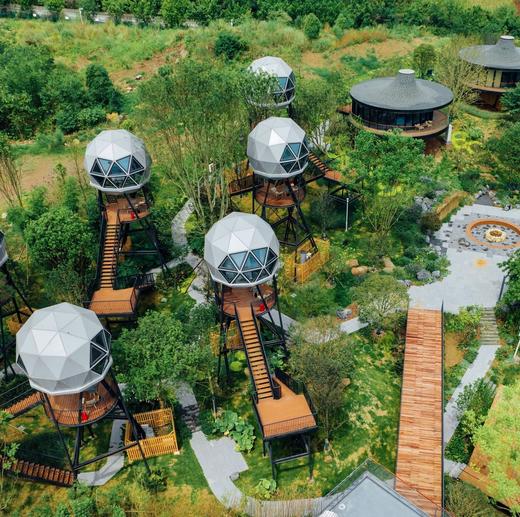 【四川泸州】树蛙部落寒假早鸟直降特惠套餐3天2晚 川江酝冬 商品图1