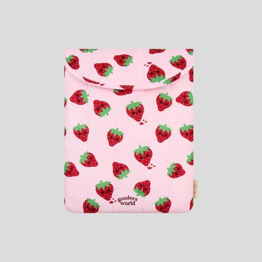 GOODBAI GOODEES 新款时尚趣味草莓印花便携电脑内胆包 商品图2