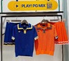 PG家新款春夏女士时髦撞色运动针织上衣！贸易商翻单纯尾货！跟大货一批出来，品质硬核不怕比对! 选用定织双纱骨弹力线，一般市面上见到的大多是单纱，这种双纱的质地更有质感，同时亲肤透气！ 商品缩略图2