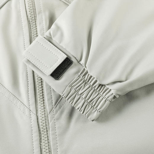 GXG男装秋季时尚拼接微落肩立领简约休闲短款设计感男式夹克K&C 商品图12