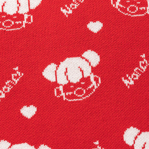 【秒2】【MQD】女童冬季新年童趣图案柔软舒适半高领针织衫 商品图9