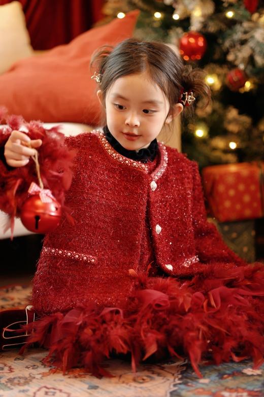 星光礼服裙、星光外套、袖口珍珠打底衫 商品图8