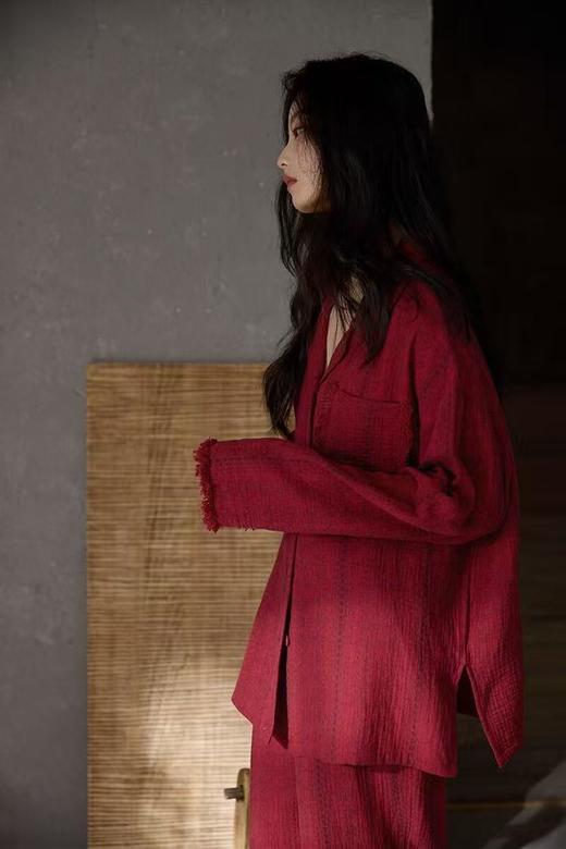 新款品牌正品假日胸垫流苏浪漫A级棉纱家居服睡衣 商品图3