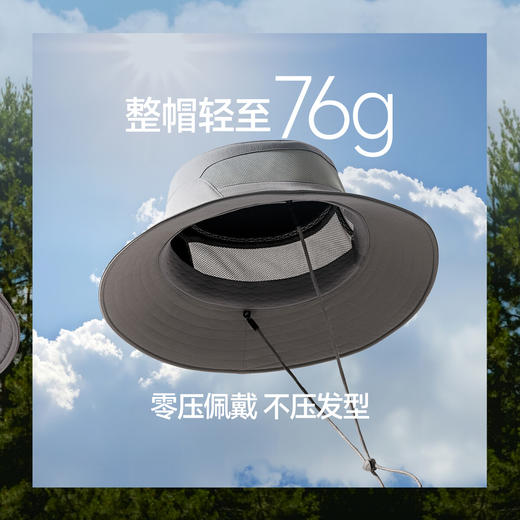 【春上新】【新品】6楼蕉下男士户外透气渔夫防晒帽TS730吊牌价199 商品图4