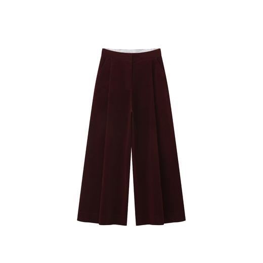 现货  杜乐集市 复古时髦感 条绒休闲裤 商品图0