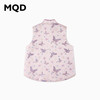 【秒1】【MQD】女童蝴蝶提花立领无袖棉马夹 商品缩略图2