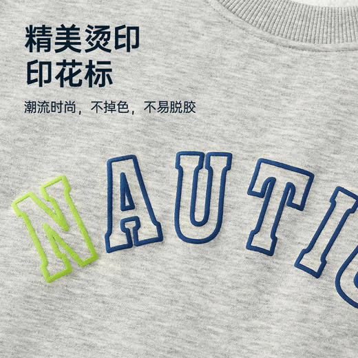 NAUTICA诺帝卡童装 圆领加绒卫衣 NK240202 商品图8