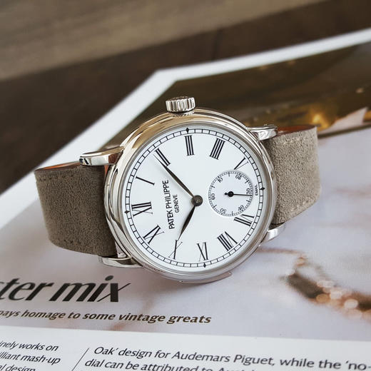 【95新】PATEK PHILIPPE 百达翡丽5078P自动机械机芯三问38MM（男款）超级复杂功能时计系列铂金PT950 120126LV88 商品图6