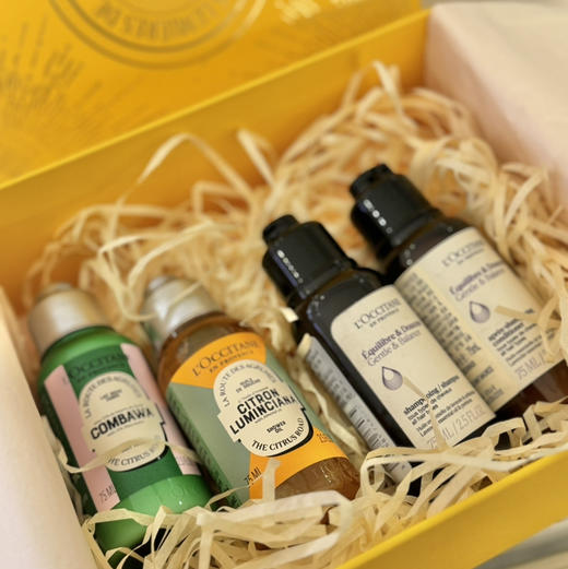 欧舒丹四件套 送人好看实用 包含洗发水75ml 护发素75ml 沐浴露75ml 润肤乳75ml 商品图0