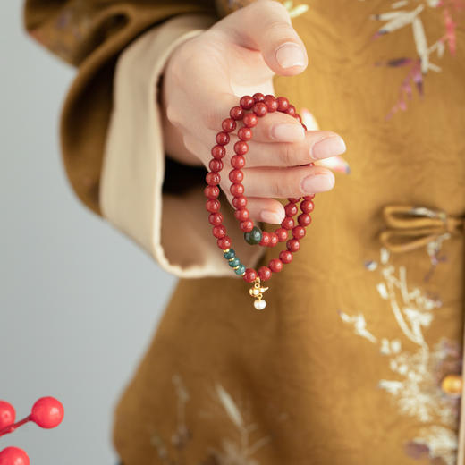 【买二送首饰盲盒一个 款式随机发 每个ID限送一个】MS Lemuguet（铃兰珠宝）2026鸿运首饰系列 朱砂/南红玛瑙 祥瑞吉庆 美如诗画！礼盒装 商品图5