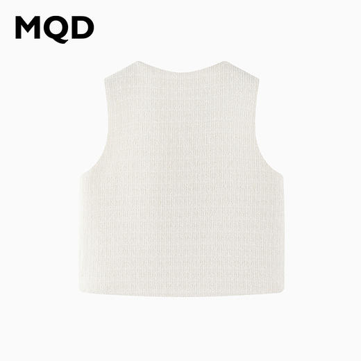 【秒1】【MQD】女童冬季时尚精致小香风休闲马甲 商品图5
