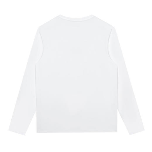 GXG男装【100%棉】秋季手绘帆船航线圆领休闲男士长袖t恤打底衫K&C 商品图5