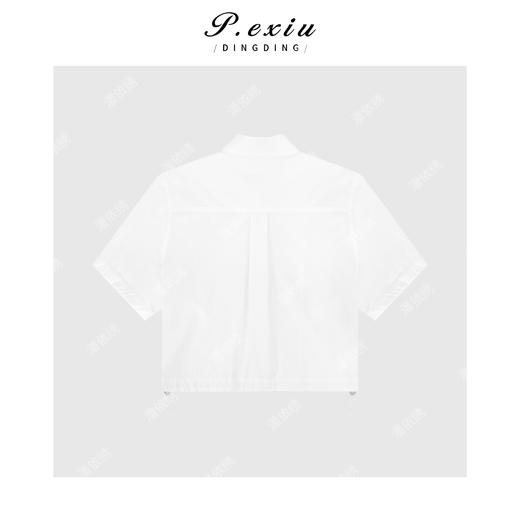 04-2潘依绣丁丁宠粉夏季韩系风空气感拉链短袖防晒外套 W-62211 商品图2