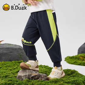 【抗菌防蚊裤】B.Duck小黄鸭童装针织裤90-140 BF1763022