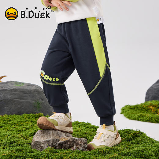 【抗菌防蚊裤】B.Duck小黄鸭童装针织裤90-140 BF1763022 商品图0