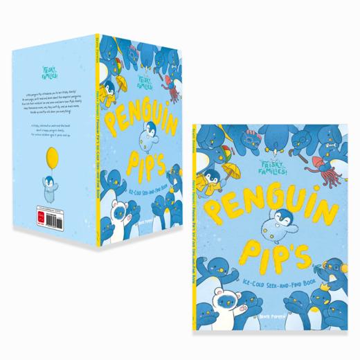 【Clavis】Frisky Families! Penguin Pip’s Ice-Cold Seek and Find Book 原版英文儿童绘本 商品图0