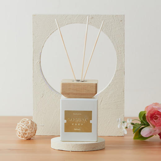 香薰摆件扩香水晶石香氛蜡烛无货腾条闲庭栀子栀子花 商品图6