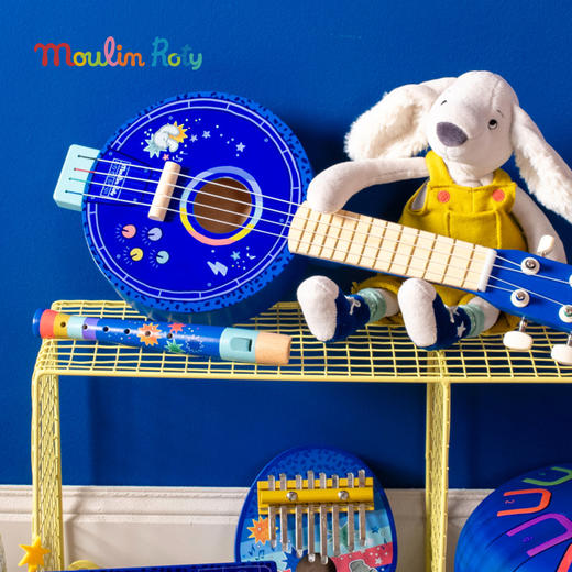 Moulin Roty 木制长笛 雨后精灵系列 乐器玩具 适合3岁+ 音律启蒙 法国品牌 -715112 商品图4