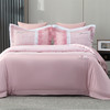 多喜爱 60S珍珠锦贡缎四件套 瑞亚尔Ⅰ/趣派风尚【A面韩国进口缎纹】【B面60S新疆长绒棉】【精美刺绣】【三方宽边】【专利床单】【礼盒包装】 商品缩略图11