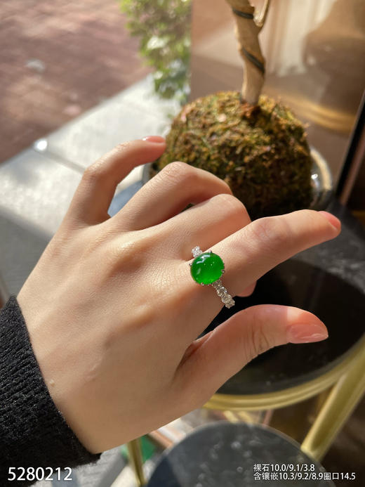 5280212，蛋面戒指。具体价格微信咨询 商品图3