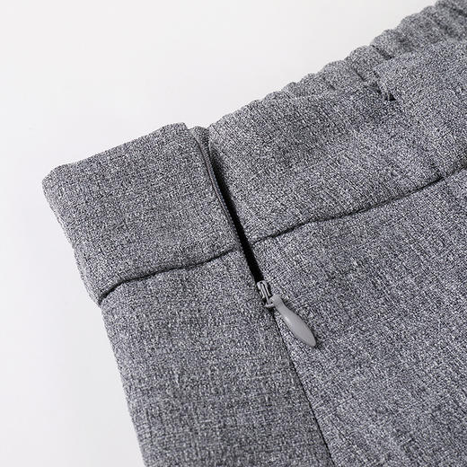 奢姿2025年春季新款大码女装韩系套装胖妹妹复古风马甲百褶三件套9951992813 商品图3