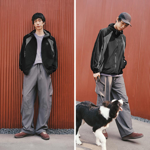 商场同款|森马夹克男春季运动风轻量便服2026新款户外微撞色外套 商品图4
