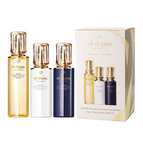 春日限定【抢先购·直邮仓发货】CPB肌肤之钥光采赋活水乳三件套 水(湿润型)170ml/瓶+日防护乳125ml/瓶+夜防护乳125ml/瓶