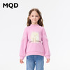 【秒3】【MQD】女童冬季甜美晕染字母印花半高领卫衣 商品缩略图1