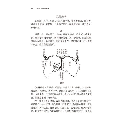 唐容川医学全集（中国历代名医医书集成系列）(清)唐容川 著 本书适合中医院校师生 中医药从业者、研究者 中国医药科技出版社 商品图4