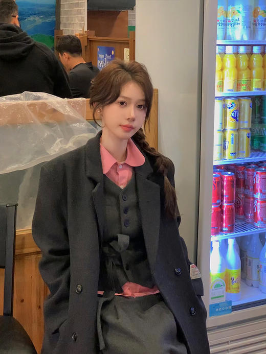 现货 冬日美院系列 减龄学院风二件套 商品图2