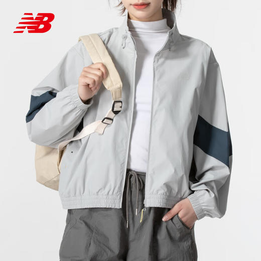 【活动商品】 NEW BALANCE/NB 女款简约经典休闲运动夹克外套 商品图0