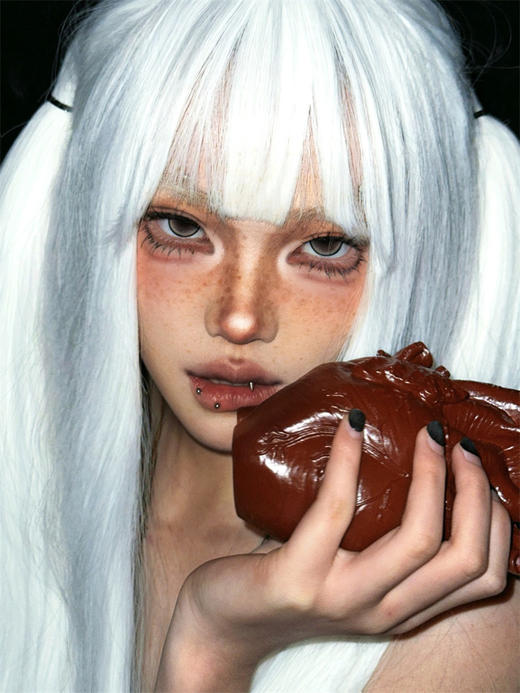 Supercolor 自由射手 半年抛直径14.5mm混血美瞳 灰色 商品图0