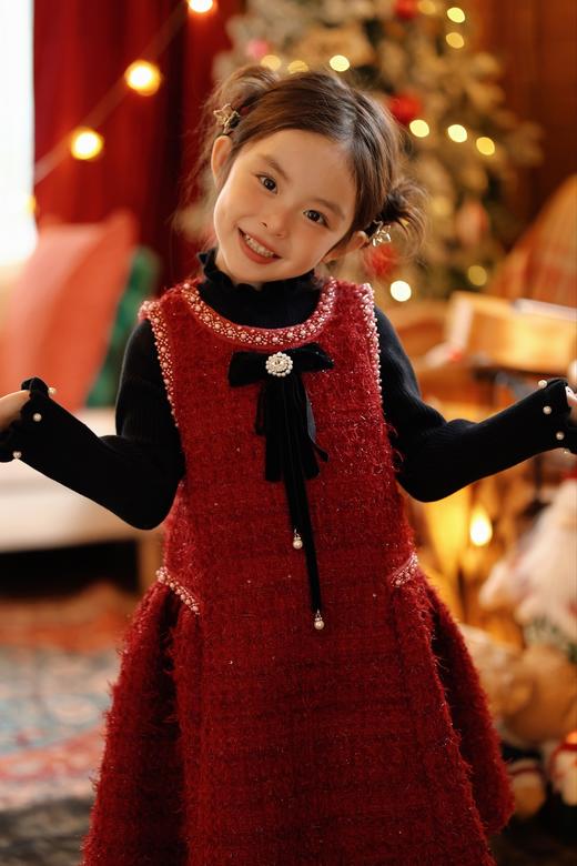 星光礼服裙、星光外套、袖口珍珠打底衫 商品图1