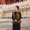 西子/金梅纳岁双面穿桑蚕丝莱赛尔32姆米新中式马甲/MJHJ0430 商品缩略图1