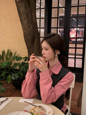 现货 树莓果果 学院氛围/经典甜系衬衫100棉