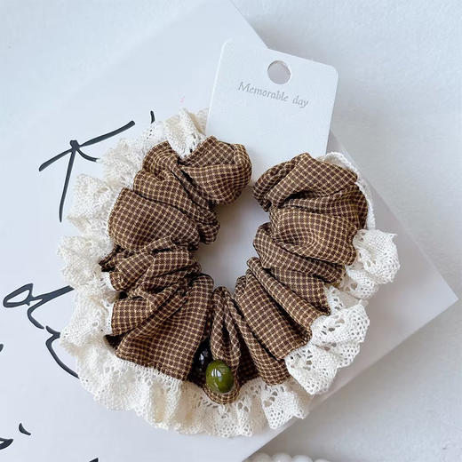 发圈田园蕾丝边复古发圈-纪念日百货门店同款169393479 商品图3