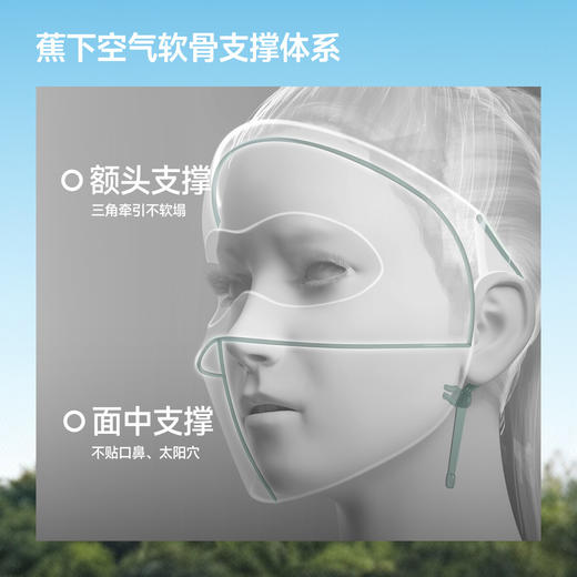 【春上新】【新品】6楼蕉下帽檐款全脸防晒面罩AL333吊牌价99 商品图3