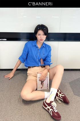 千百度秋季新品运动德训女鞋A25498801