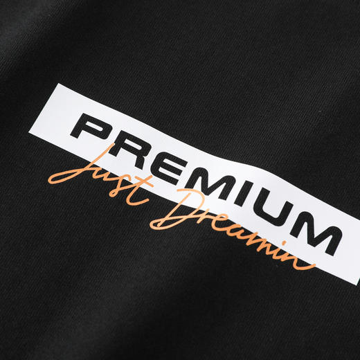 GXG男装夏季简约字母印花男士日常百搭休闲圆领纯棉短袖t恤K&C 商品图6