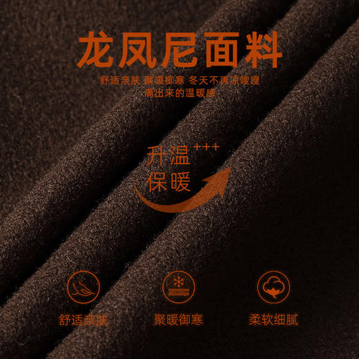 【YW】无忧购“清仓福利”秋冬款休闲中长款质感毛呢大衣男加厚防风翻领外套L6019（截单后3-5天发货） 商品图1