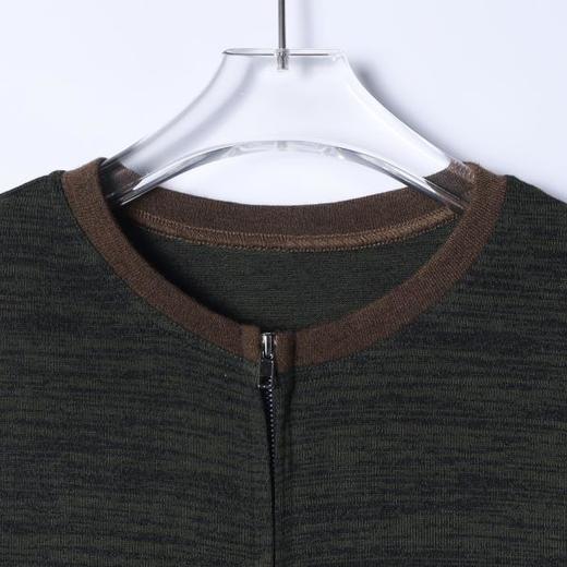 OAS2801SDSA男士秋冬新款痞帅男装韩版撞色拼接针织长袖卫衣拉链开衫百搭 商品图2