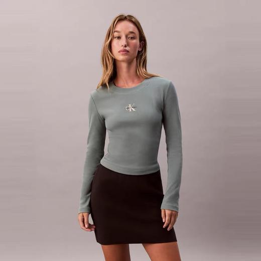 CKJ  女  长袖T恤  47A803GPNO 商品图0