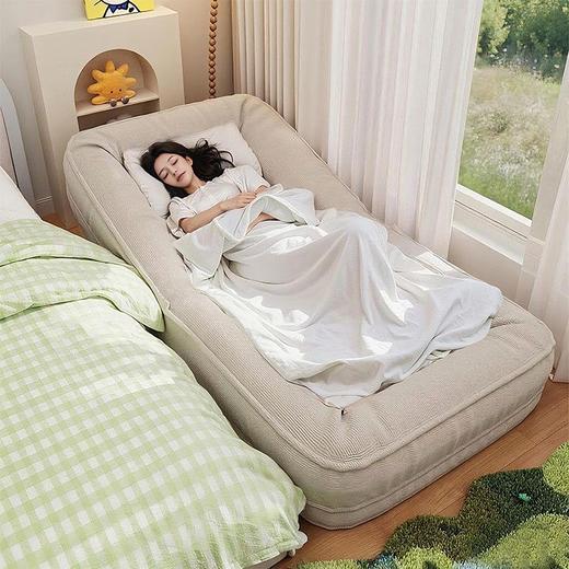 【绵柔灯芯绒❗️Q弹坐感】人类狗窝懒人沙发可躺可睡单双人榻榻米卧室小沙发两用折叠沙发床。jc 商品图2