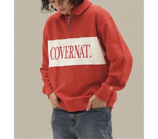 【春上新】【6折】6楼COVERNAT男女同款翻领卫衣吊牌价599折后价359 商品图2