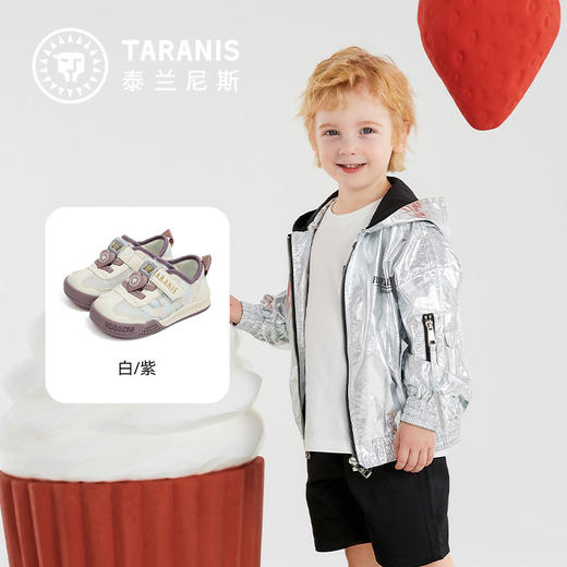 泰兰尼斯212学步鞋男宝宝春季新款童鞋透气机能鞋女童鞋子面包鞋T01T6A8560 商品图1