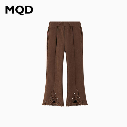 【秒3】【MQD】女童冬季甜美可爱花边休闲针织长裤 商品图6